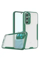 Newface Samsung Galaxy A24 4g Kılıf Platin Silikon - Yeşil