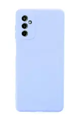 Newface Samsung Galaxy M52 5g Kılıf Nano İçi Kadife Silikon - Lila