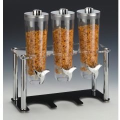Standlı Cornflakes Aleti, 3'lü, 44x17x43 cm, Siyah