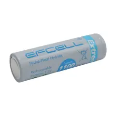 Efcell Extreme Life+ 1.2v 1100mah Şarj Edilebilir Aa Kalem Pil (2'li Paket)