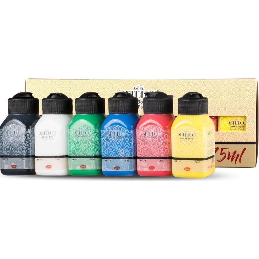 Akrilik Boya Seti - 6x75ml