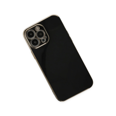 İphone 14 Pro Max Kılıf Volet Silikon - Siyah