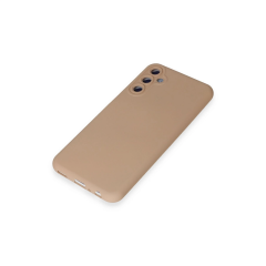 Samsung Galaxy M14 5g Kılıf Nano İçi Kadife Silikon - Pudra