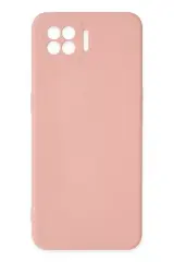 Newface Oppo A73 Kılıf Nano İçi Kadife Silikon - Pudra