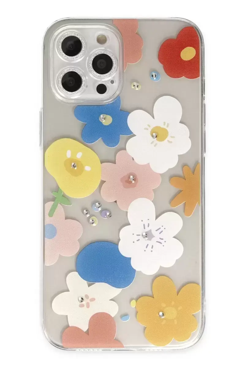 Newface İphone 12 Pro Max Kılıf Lucky Silikon - Lucky 8
