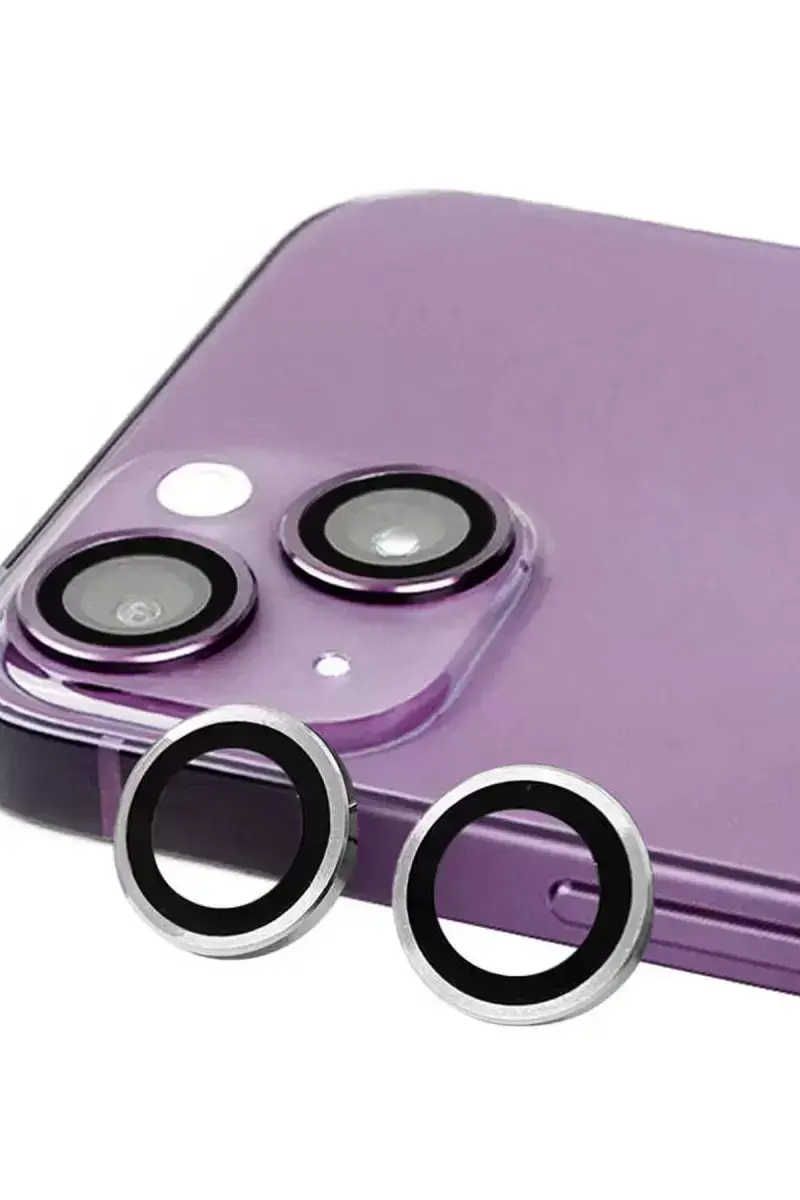 Newface Apple İphone 13 Mini Raze Metal Kamera Lens - Gümüş