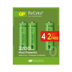 Gp 2700 Ma Şarjlı Kalem Pil 6'lı Paket