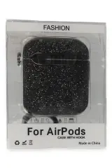 Newface Airpods 2 (2.nesil) Spell Simli Kılıf - Siyah