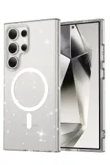 Joko Samsung Galaxy S24 Ultra Kılıf Star Magsafe Kapak - Şeffaf