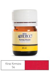 Kumaş Boyası 25ml Kiraz Kırmızısı 56