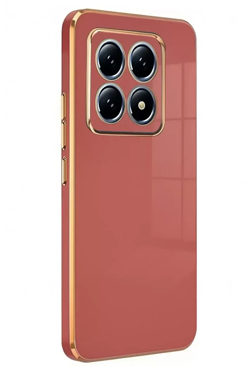 Newface Xiaomi Mi 14t Pro Volet Silikon - Kırmızı