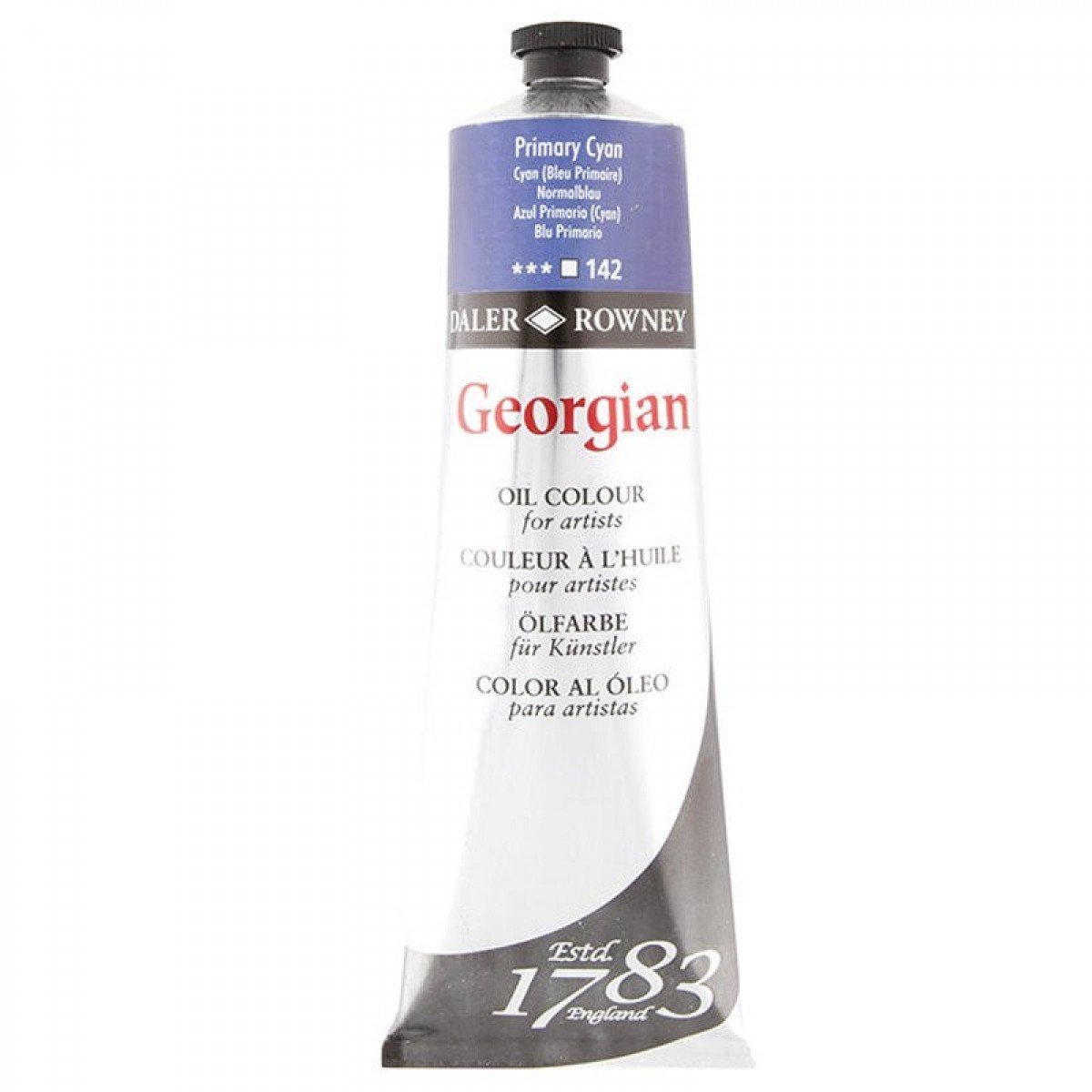 Georgian Yağlı Boya 225ml - N:142 Primary Cyan