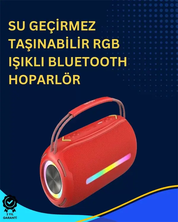 Usb/sd/aux Girişli Hoparlör – 10 W × 2 Çift Sürücü