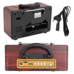 Magicvoice Mv-110bt Usb - Sd - Fm - Bluetooth Destekli Nostaljik Radyo