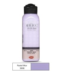 Akrılık Ahsap Boyası 140ml N:3808 Pastel Mor
