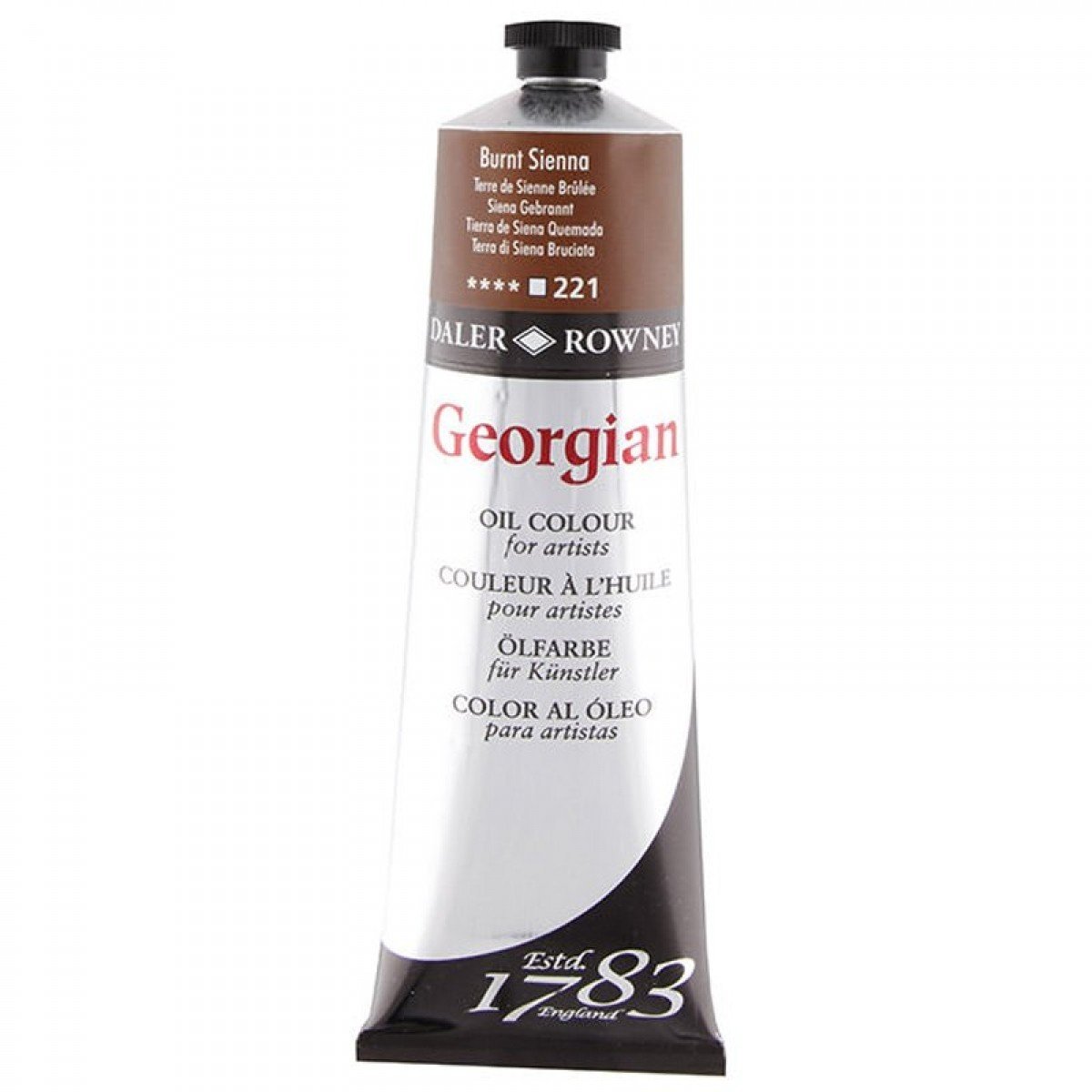 Georgian Yağlı Boya 225ml - N:221 Burnt Sienna