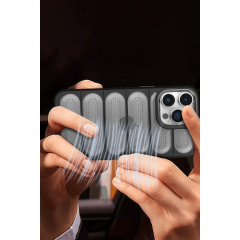 İphone 15 Pro Kılıf Airmax Silikon Kapak - Titan Gri