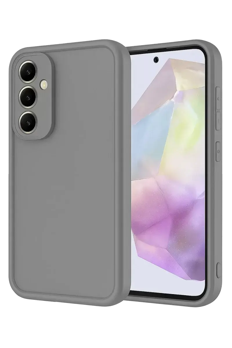 Newface Samsung Galaxy A16 5g Kılıf Viera Silikon - Gri