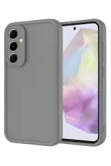 Newface Samsung Galaxy A16 5g Kılıf Viera Silikon - Gri