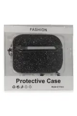 Newface Apple Airpods Pro 2 (2.nesil) Spell Simli Kılıf - Siyah