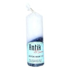 Taraftar Kütük Mum Siyah Beyaz 3.5x10cm Tkrb.60-85 Gr