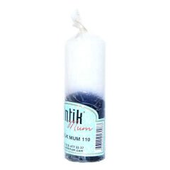 Taraftar Kütük Mum Siyah Beyaz 3.5x10cm Tkrb.60-85 Gr