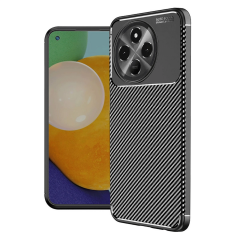 Tecno Spark 30 Pro Kılıf Auto Focus Karbon Kapak - Siyah