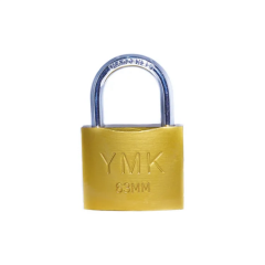 Ymk Eko Sarı Boyalı Kısa Kancalı Asma Kilit 25mm