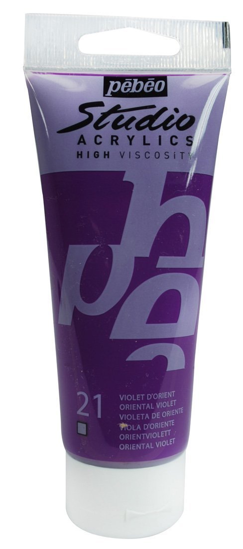 Studio Akrilik Boya - Oriental Violet - 100ml - N:21