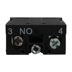 Lay5-be102 22 Mm Kontak Blok No Kırmızı
