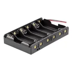 Powermaster Yan Yana 6'lı Aa Pil Yuvası (ıc-234b)