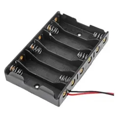 Powermaster Yan Yana 6'lı Aa Pil Yuvası (ıc-234b)