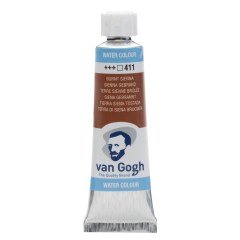 Tüp Suluboya - 411 Burnt Sienna - 10ml