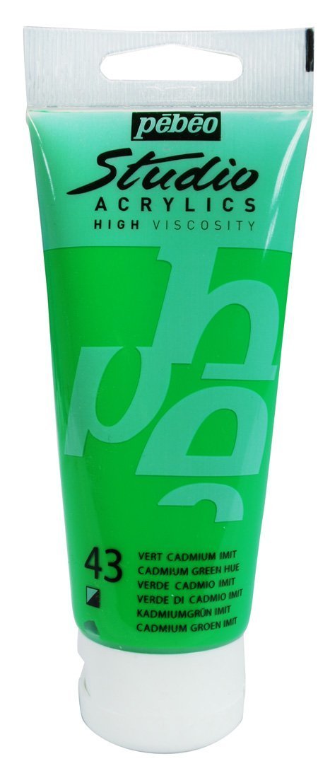 Studio Akrilik Boya - Cadmium Green Hue - 100ml - N:43