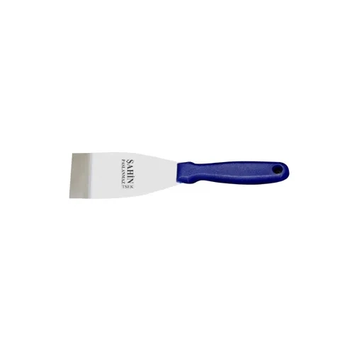 Bursa Paslanmaz Gıda Spatulası No:5, 12 Cm - Plastik Sap
