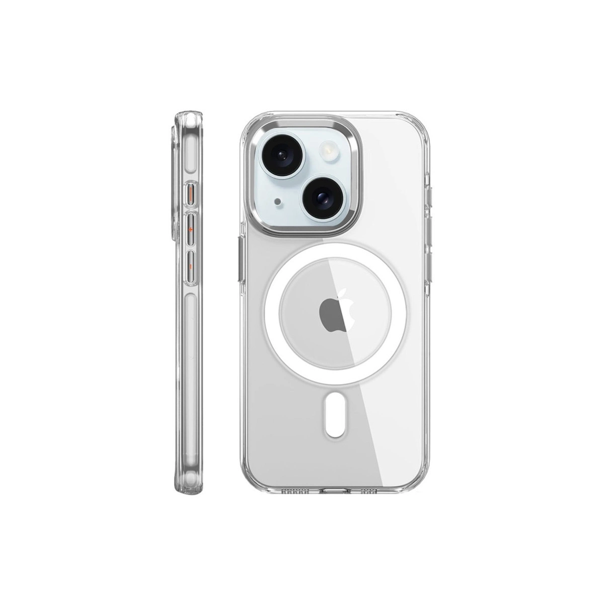 Joko  İphone 15 Pro Kılıf Crystal Magsafe Kapak - Şeffaf