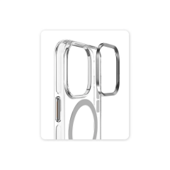 Joko  İphone 15 Pro Kılıf Crystal Magsafe Kapak - Şeffaf