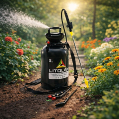 Lıtolan ( 5lt ) ( Manuel ) ( 2ın1 ) Bahçe Püskürtme & Köpük İlaç Pompa*6