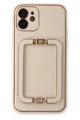 Newface İphone 12 Kılıf Coco Elit Kapak - Gold