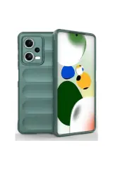 Newface Xiaomi Poco X5 5g Kılıf Optimum Silikon - Koyu Yeşil