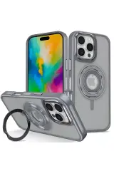 Joko İphone 16 Pro Max Banza Magsafe Standlı Kapak - Titan Gri