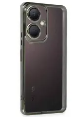 Newface Vivo Y27 Kılıf Razer Lensli Silikon - Yeşil