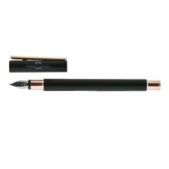 Dolma Kalem Neo-Slim Mat Siyah-Rose Gold M Uç