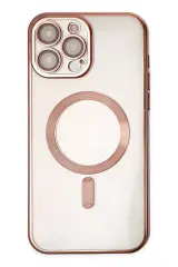 Newface İphone 14 Pro Kılıf Kross Magneticsafe Kapak - Rose