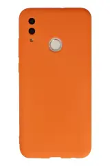 Newface Huawei P Smart 2019 Kılıf Nano İçi Kadife Silikon - Turuncu