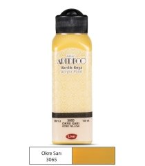 Akrılık Ahsap Boyası 140ml N:3065 Okre Sarı