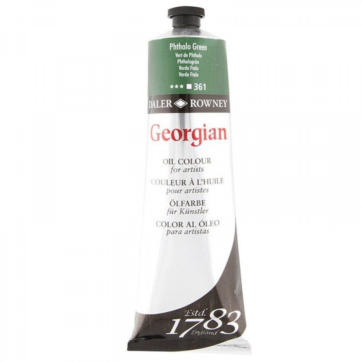Georgian Yağlı Boya 225ml - N:361 Phthalo Green