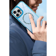 İphone 15 Live Diamond Magsafe Kapak - Siyah