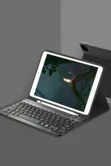 Newface İpad Pro 11 (2022) Kılıf Kc01 Smart Klavyeli Tablet Kılıfı - Siyah