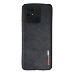 Xiaomi Redmi 10c Kılıf Loop Deri Silikon - Lacivert